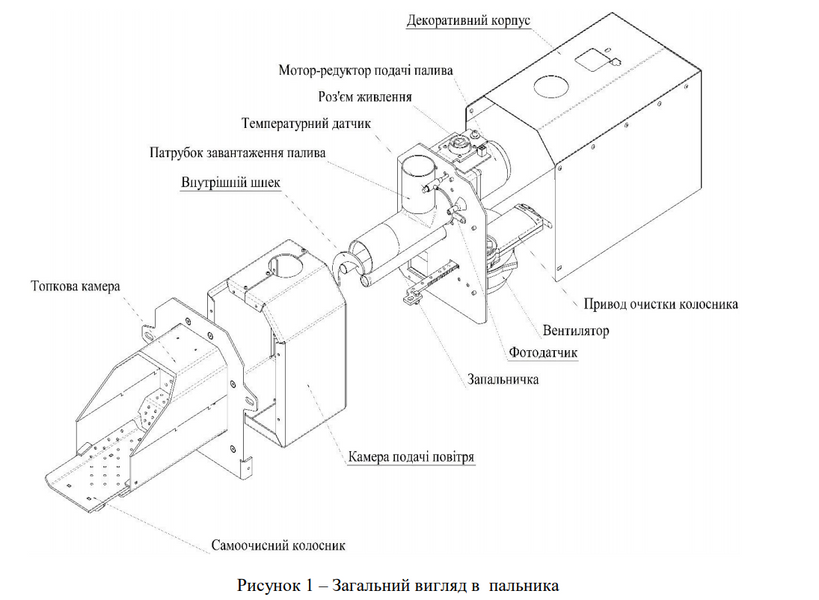 Пеллетная горелка Altep 80 кВт 10198 фото